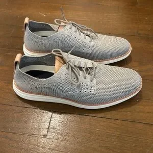 Cole Haan | Shoes | Mens Gray Knit Oxford Shoes | Poshmark display picture 1